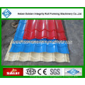 High Speed Glazed Tile Roll Forming Machine , 70mm Sheet Metal Roll Former